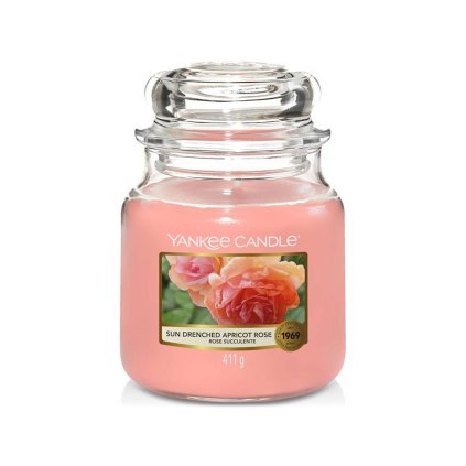 10106 yankee candle vonna svicka sun drenched apricot rose stredni
