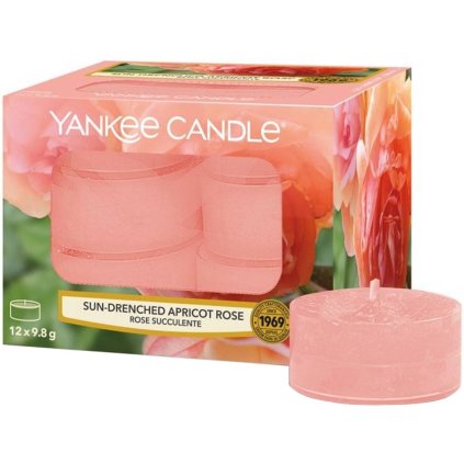 yankee candle sun drenched apricot rose cajove svicky