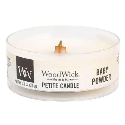 10436 woodwick petite candle vonna svicka detsky pudr