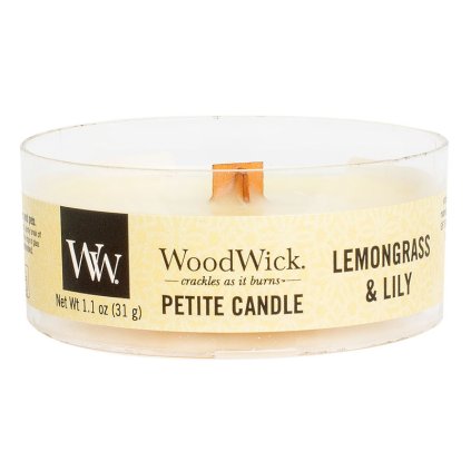 10598 woodwick petite candle vonna svicka citronova trava a lilie