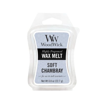 woodwick soft chambray vosk