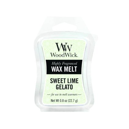 woodwick sweet lime gelato wax
