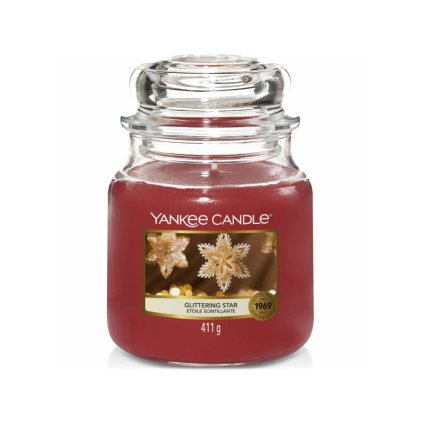yankee candle glittering star stredni