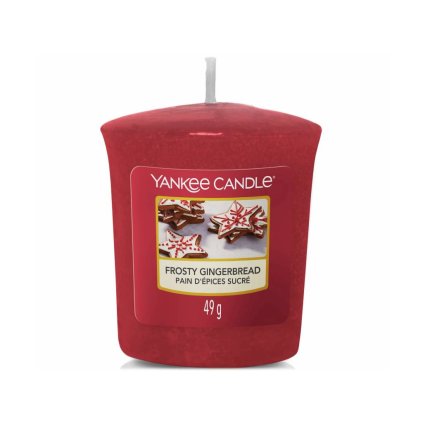 yankee candle frosty gingerbread votivni