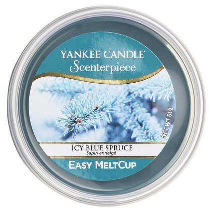 11213 yankee candle vosk icy blue spruce easy meltcup