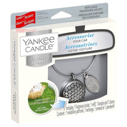 11429 yankee candle charming scents set geometric vune do auta clean cotton