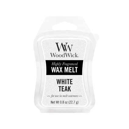 woodwick white teak vosk