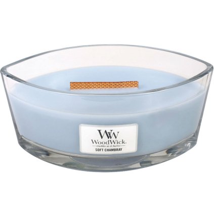 woodwick soft chambray lod