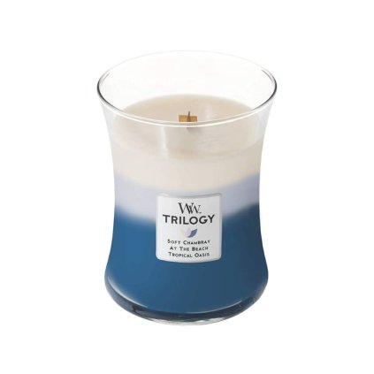 13199 woodwick trilogy vonna svicka chata na plazi 275 g