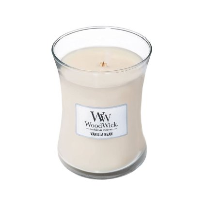woodwick vanilla bean stredni