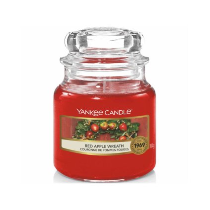 yankee candle red apple wreath mala
