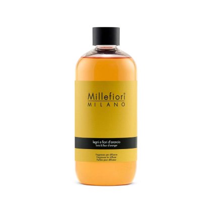 14444 millefiori natural napln do difuzeru drevo a pomerancove kvety 250 ml