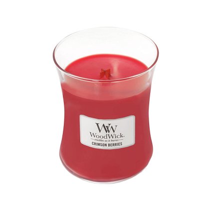 woodwick crimson berries svicka stredni