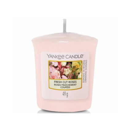 yankee candle fresh cut roses votivni