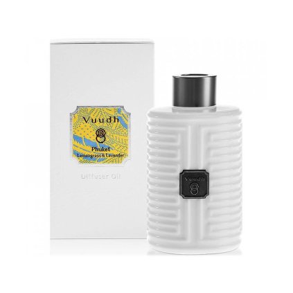15995 vuudh shell difuzer set phuket citronova trava a levandule 200 ml