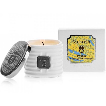 16712 vuudh cestovni svicka phuket citronova trava a levandule 35 g