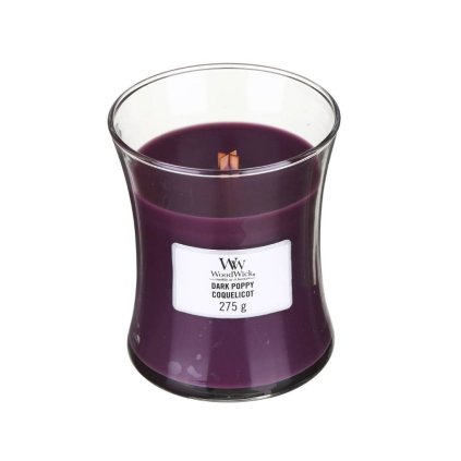 woodwick dark poppy stredni 1