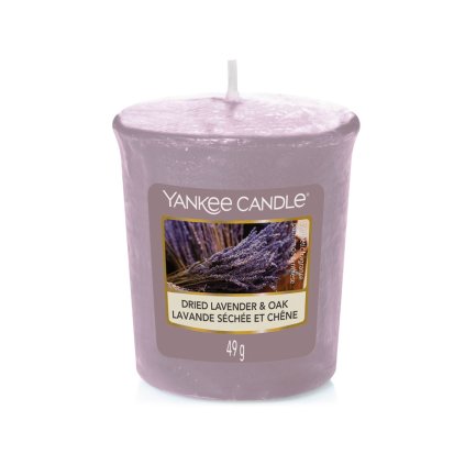 yankee candle dried lavender oak votivni svicka