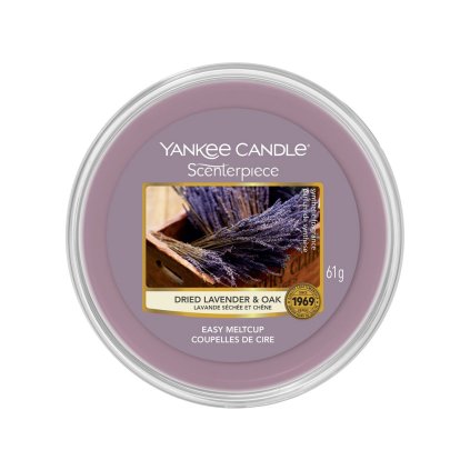 yankee candle dried lavender oak easy meltcup