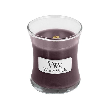 woodwick black plum cognac mala