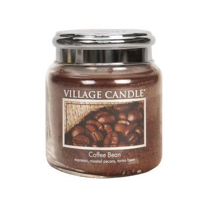 village candle svicka coffee bean stredni