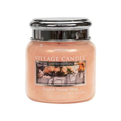 village candle english flower shop stredni