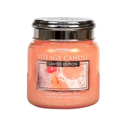 village candle grapefruit turmeric tonic stredni