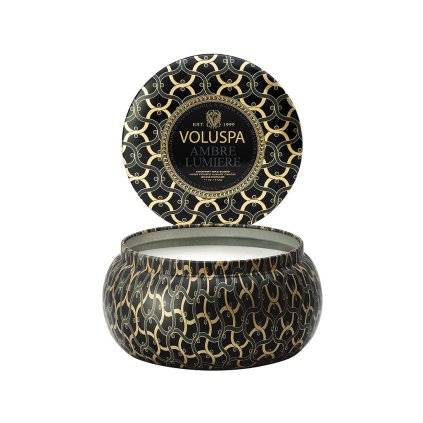 voluspa svicka maison metallo ambre lumiere 1