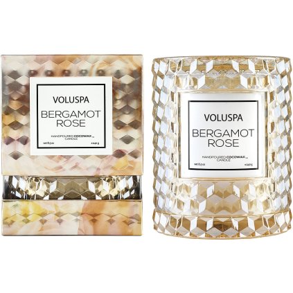 voluspa svicka icon bergamot rose 1
