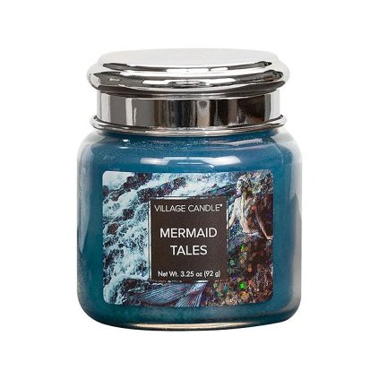 village candle svicka mermaid tales mala