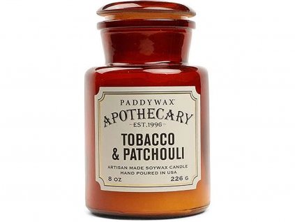 paddywax svicka pro muze tobacco patchouli