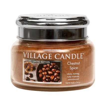 village candle svicka chestnut spice