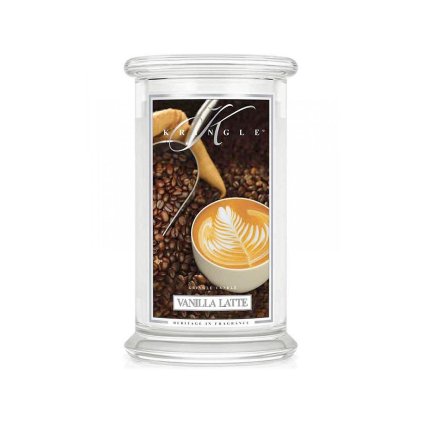 kringle candle svicka vanilla latte