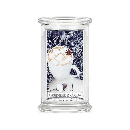 kringle candle svicka cashmere cocoa velka