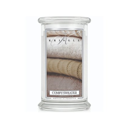 kringle candle svicka comfy sweater velka