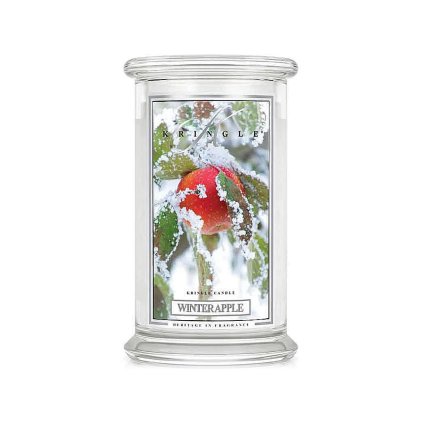 kringle candle svicka winter apple velka