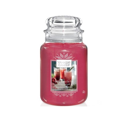 yankee candle pomegranate gin fizz velka