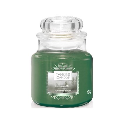 yankee candle svicka evergreen mist mala