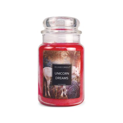 village candle svicka unicorn dreams velka