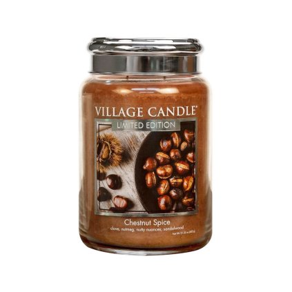 village candle chestnut spice velka