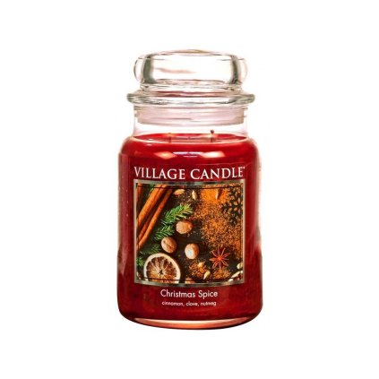 village candle christmas spice velka