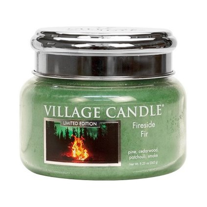 village candle fireside fir mala
