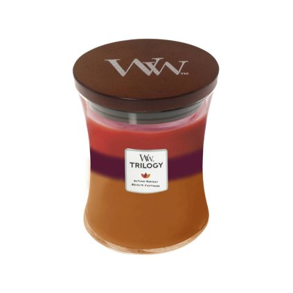 woodwick trilogy autumn harvest stredni
