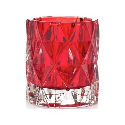 yankee candle svicen red nordic frosted glass