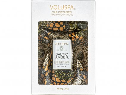 voluspa napln vune do auta baltic amber obal