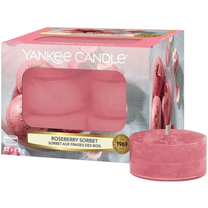 yankee candle roseberry sorbet cajove svicky