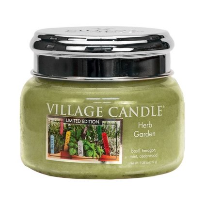 village candle herb garden mala