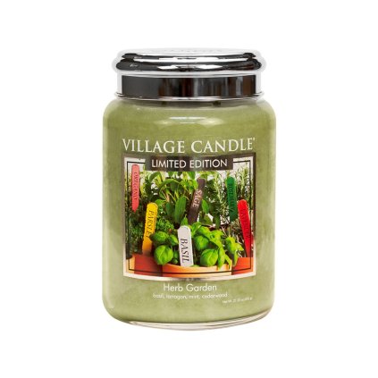 village candle herb garden velka
