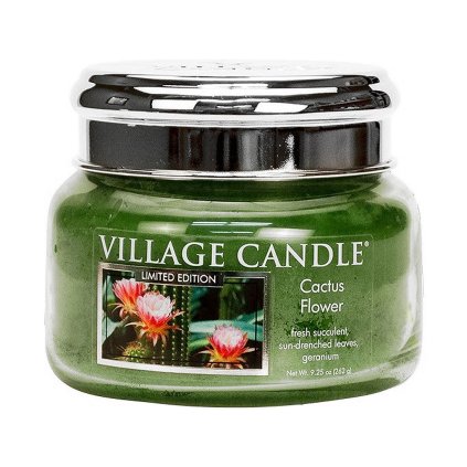 village candle cactus flower mala