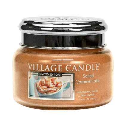 village candle salted caramel latte mala